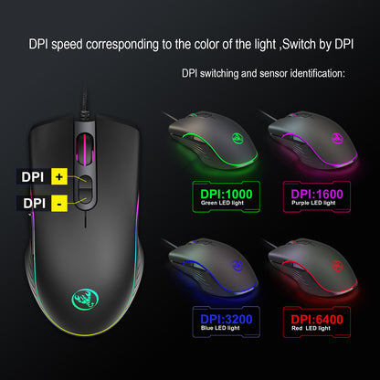 Glowing Gaming Mouse
