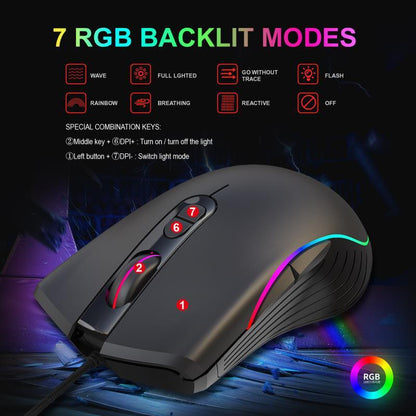 Glowing Gaming Mouse