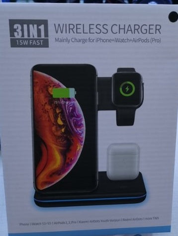 Wireless Charger 3 In 1 Wireless Charger Stand
